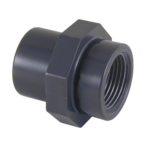 Адаптер двойной муфтовый, ПВХ, D 20 х 16 х 3/4