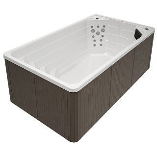 Ванна гидромассажная "Swimspa Lagoon", 400x230x138 см, цвет прибрежно-серый
