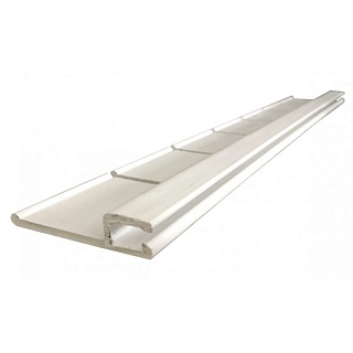 Профиль крепежный "Renolit Alkorplan" из жесткого ПВХ, 50мм х 2м