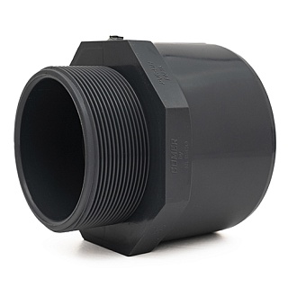 Адаптор двойной муфтовый ПВХ Neisco (клеевой-нар.резьба BSP) DxdxG 40 - 32 x 1", PN16