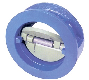 Клапан обратный, диаметр 125 мм, пластик