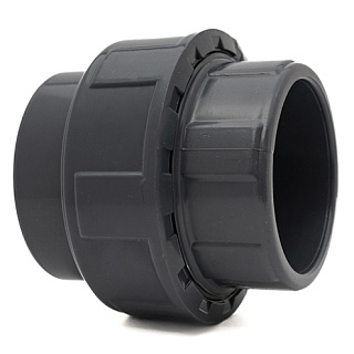 Муфта разборная ПВХ, EPDM (клеевая) D110, PN16