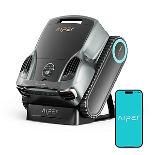 Робот-очиститель "Aiper Scuba X1 Pro Max", для 300 м2, до 30 м, очистка дна, стен и ватерлинии