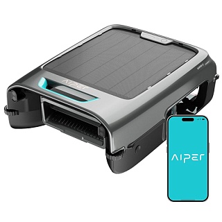 Робот-очиститель "Aiper Surfer S2", очистка водной поверхности