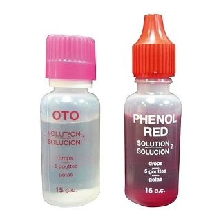 Комплект жидких перезаправок ОТО и Phenol Red, для ручного тестера (снят)