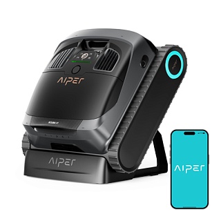 Робот-очиститель "Aiper Scuba X1", для 200 м2, до 20 м, очистка дна, стен и ватерлинии