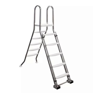Лестница "Safety ladder", количество ступеней 2х4, высота 1,20-1,35 м, с площадкой