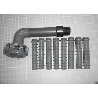 Коллектор для фильтров "Aqua", "Vesubio" д. 500 мм в сборе