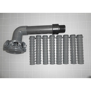 Коллектор для фильтров " Berlin" д. 900 мм в сборе