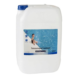 Гипохлорит натрия, жидкий, 33 кг (31,5 л)