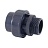 Муфта разборная, тип 2, ПВХ, EPDM, D 63 x 2